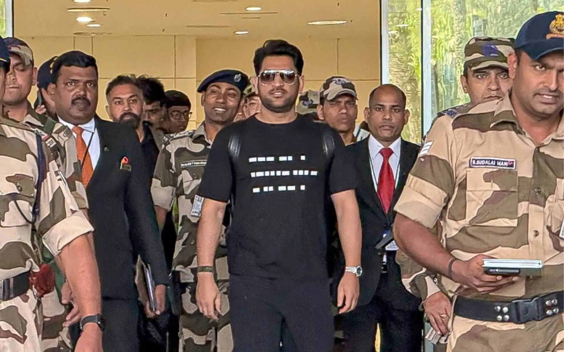Ever-Charming MS Dhoni Lands In Chennai For CSK's Pre-IPL 2025 Camp
